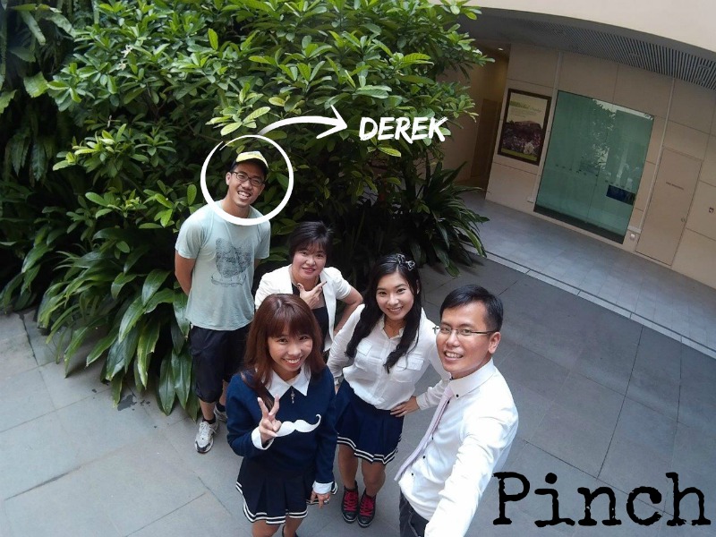 selfie with derrick cfm