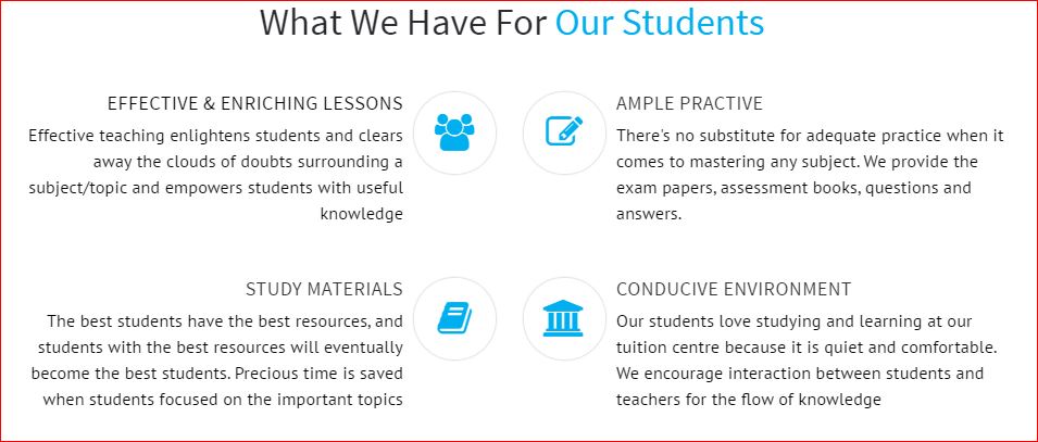 What we have